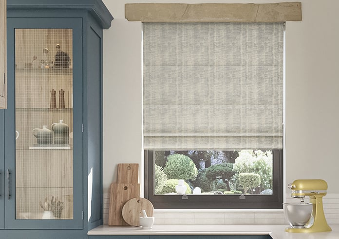 Arabia, Gilt - Motorised Roman Blind - Image 3